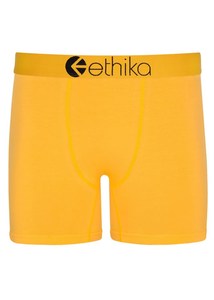 Mens Accessories: Ethika Mens Empire Yellow Mid
