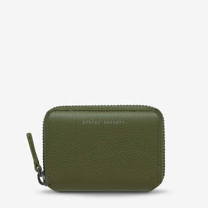 Status Anxiety Wayward Leather Wallet - Khaki