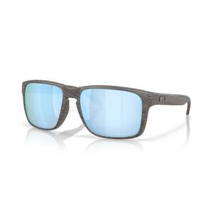 Womens Accessories: Oakley Holbrook XXL - Woodgrain/Deep Water Polarised