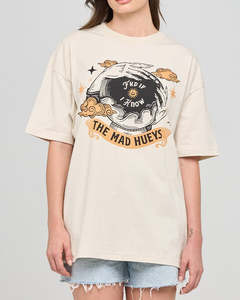 The Mad Hueys FKD IF I KNOW | WOMENS OVERSIZED TEE