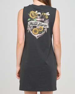 The Mad Hueys BEE ANCHOR | WOMENS MUSCLE DRESS