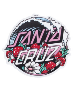 Sale In Stock: Santa Cruz Mushroom Wave Dot Splice Sticker