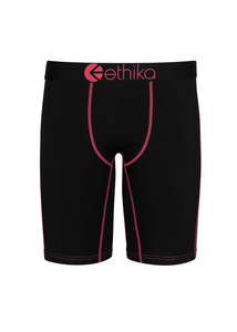 Kids Accessories: Ethika Boys Black Roz Staple