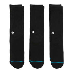 Mens Socks: Stance Icon 3 Pack Crew Socks