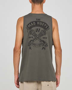 Mens Singlets Tanks: The Mad Hueys FKRS AHOY | TANK