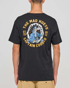 Mens Skate Tees: The Mad Hueys CAPTAIN COOKED JAWS | SS TEE