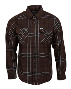 Mens Shirts: Dixxon Bon Scott Touring Flannel