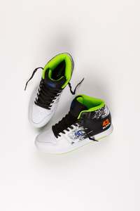 Mens Sale Footwear: DC x Ken Block Manteca 4 Hi - Black/White/Multi