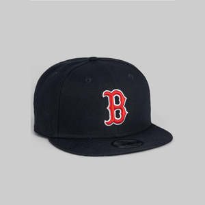 All Headwear: New Era Boston Red Sox Official Team Colours 9FIFTY Snapback