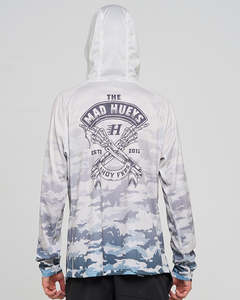 The Mad Hueys FKRS AHOY | HOODED UPF 50+ FISHING JERSEY