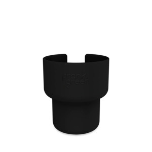 Womens Accessories: Frank Green Car Cup Holder Expander Midnight Black