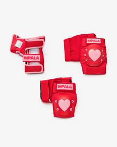 Impala Adult Protective Set Red Hearts