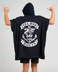 The Mad Hueys SAILOR ANCHOR | HOODED TOWEL