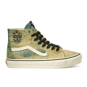 Vans Sk8-Hi Tapered Denim Embroidery Olive / White