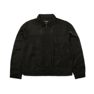 All Tops: Huf X Thrasher Trucker Jacket - Black