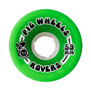 Pig Rover 85A 59 Green/White Core Wheels