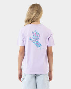 Youth 5 15 Years: Santa Cruz Crystal Hand Girls Tee