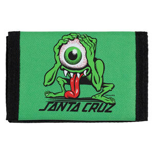 Youth 5 15 Years: Santa Cruz Eyegore Strip Velcro Wallet
