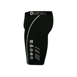 Kids Bottoms: Ethika Boys Subzero Black Staple