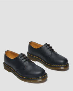 Dr. Martens 1461 3 Eye Leather Shoe - Black Nappa