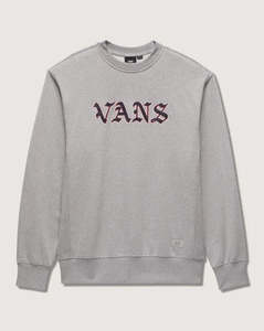 Mens Tops: Vans Ye Olde Vans Crewneck