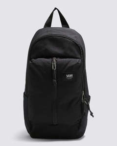 Vans: Vans Warp Sling Bag - Black Ripstop