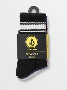 Volcom Youth Full Stone Socks 3 Pack