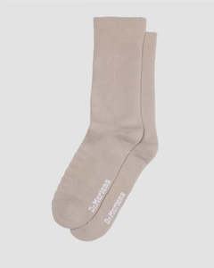 All Accessories: Dr. Martens Double Doc Socks Organic Cotton Blend - Vintage Taupe