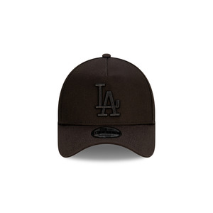 New Era Los Angeles Dodgers Black on Black 9FORTY A-Frame Snapback