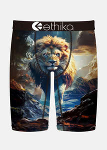 Mens Accessories: Ethika Mens Lion Hearted Staple