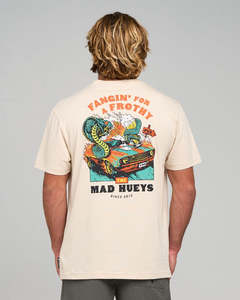 Mens Tops: THE MAD HUEYS FROTHY FANGING | SS TEE