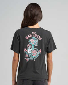 THE MAD HUEYS MERMAID ANCHOR | WOMENS SS TEE