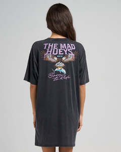 THE MAD HUEYS BORN TO HUEYS | WOMENS TEE DRESS