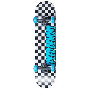 Speed Demons Checkers Black/Blue Complete 7.75"