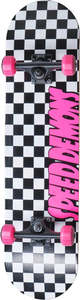 All Mens: Speed Demons Checkers Black/Pink Complete 7.75"
