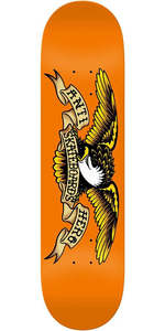 In Stock: ANTIHERO TEAM CLASSIC EAGLE 9.0" ORANGE DECK