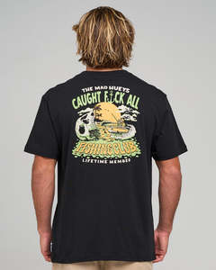 THE MAD HUEYS CAUGHT FK ALL JAW | SS TEE