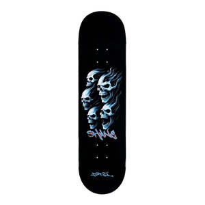 April Skateboards: APRIL SHANE O'NEILL DEAD BLACK DIP 8.125" DECK