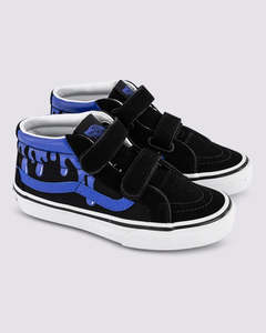 Vans Sk8-Mid Reissue Kids V Glow Slime - Black / Blue