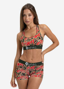 Womens Accessories: Ethika Womens Do It Sports Bra
