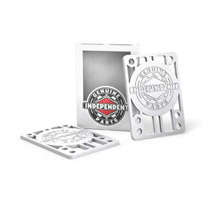 Parts: Independent 1/8" Riser - White