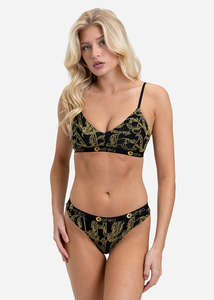 Ethika Womens On Me V-Neck Bra
