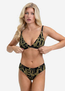 Ethika Womens On Me Triangle Bra
