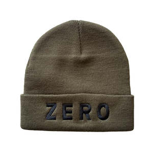 Zero Army Embroidered Beanie