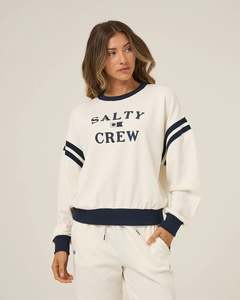 Salty Crew Maritime Womens Fleece Crew