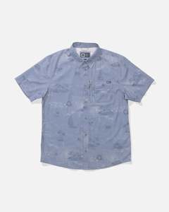 Salty Crew Flagship UV Button Up Shirt
