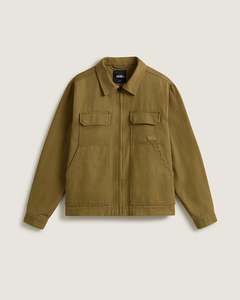 Vans McAvoy II Zip Station Jacket - Olive Brown