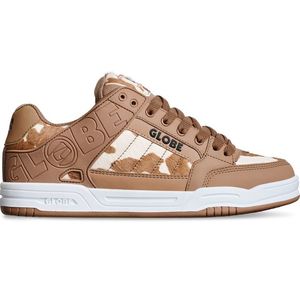 Globe Tilt - Brown / White Cow