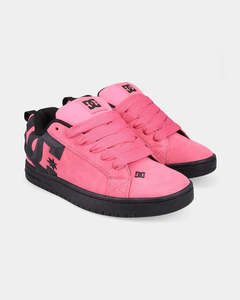 DC Court Graffik Beveled SE - Pink/Pink/Black