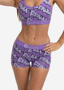 Womens Bottoms: Ethika Womens Drip Wave Staple